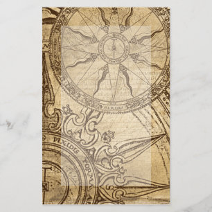 Old Compass-Rose Briefpapier