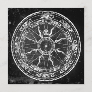 Old Compass-Rose Einladung