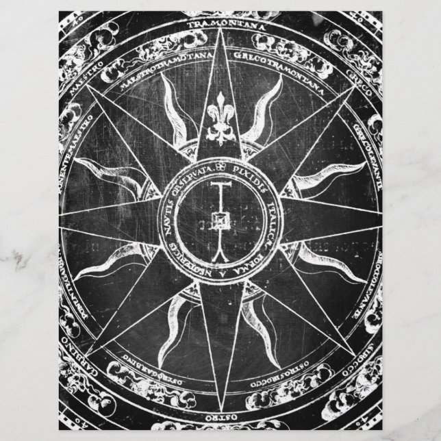 Old Compass Rose Flyer (Vorne)