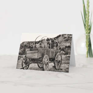 Old covered wagon karte