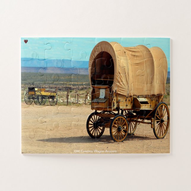 Old Cowboy Wagon (Horizontal)