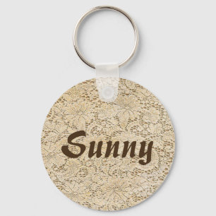 Old Crochet Lace Floral Pattern + your ideas Schlüsselanhänger