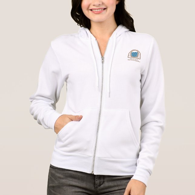 Old Croton Aqueduct Sweat - shirt à capuche Zip po (Devant)