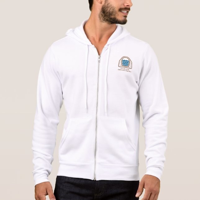Old Croton Aqueduct Zip Hoodie (Vorderseite)