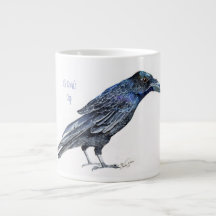 Old Crow-Cup, Raven-Bild