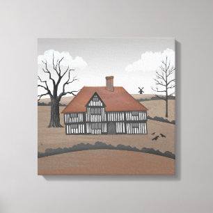 Old Crow Manor Leinwanddruck