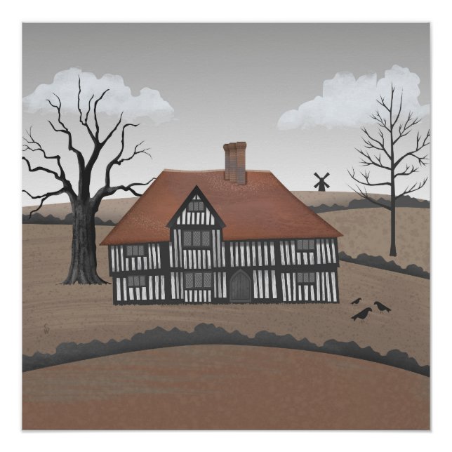 Old Crow Manor Poster (Vorderseite)