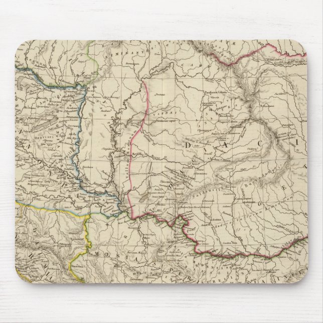 Old Dacia, Pannonia, Illyria, Moesia Mousepad (Vorne)