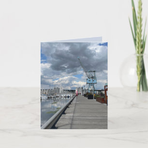 Old Dockside Crane Karte