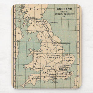 Old England Map Mousepad
