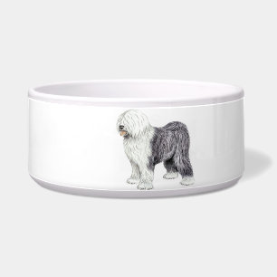 Old English Sheep Dog Napf