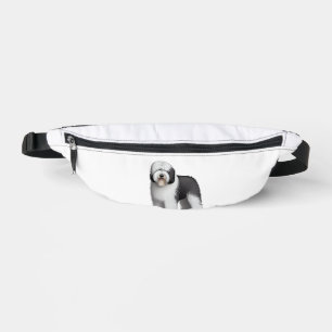 Old English Sheepdog 10 Bauchtasche