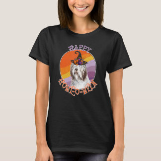 Old English Sheepdog Frohes Heulen O Ween Hallowee T-Shirt