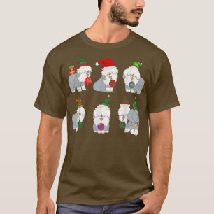 Old English Sheepdog Funny Dog Design Hund Liebe T-Shirt