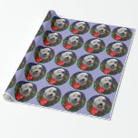 Old English Sheepdog Geschenkpapier<br><div class="desc">Alte englische Sheepdog Liebhaber freuen sich. Schöne Urlaubsprodukte, um Ihnen ein OES Weihnachten zu machen. Großartige Geschenke. Viele Produkte zur Auswahl</div>