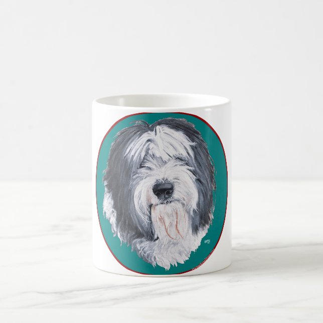 Old English Sheepdog Kaffeetasse (Mittel)