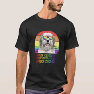 Old English Sheepdog Pro Choice Pro Feminism Pro D T-Shirt