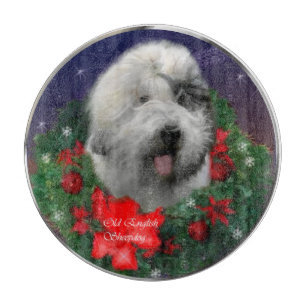 Old English Sheepdog Schneidebrett
