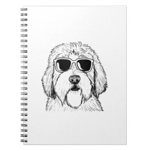 Old English Sheepdog Sketch Zeichne Art Dog Lover Notizblock