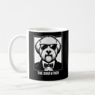 Old English Sheepdog The Dogfather Smoking Tuxedo Kaffeetasse