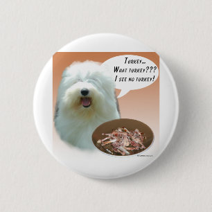 Old English Sheepdog Türkei Button