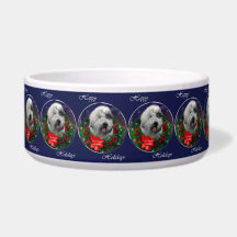 Old English Sheepdog Weihnachten