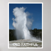 Old Faithful Geyser, Yellowstone Nationalpark, Way