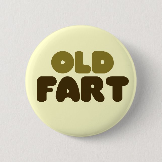 Old Fart Button (Vorderseite)