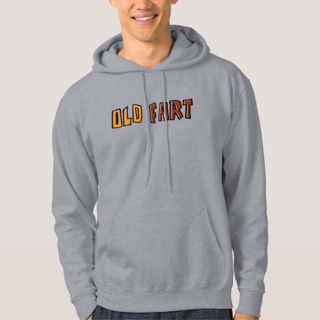 Old Fart Pullover Hoodie (Vorderseite)
