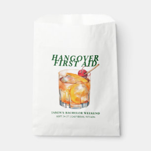 Old Fashioned Cocktail Bachelor Kater-Kit Geschenktütchen