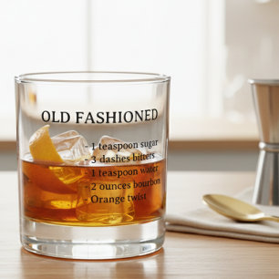 Old Fashioned Rezept Burton Whiskey  Whiskyglas