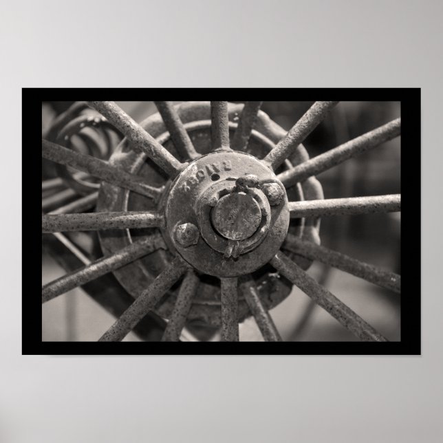 Old Fashioned Wagon Wheel Poster (Vorne)