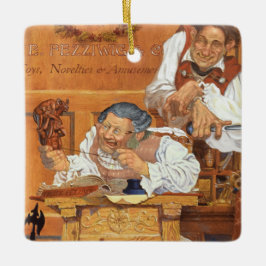 Old Fezziwig Keramikornament