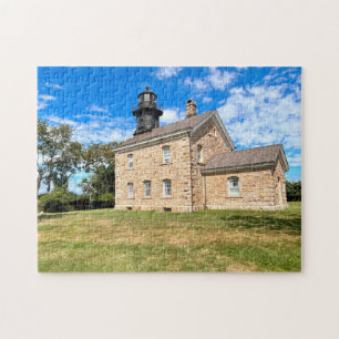 Old Field Point Leuchtturm, New York Puzzle
