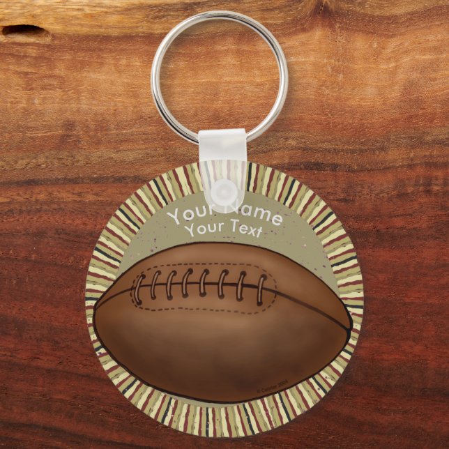 Old Football Schlüsselanhänger (Vorderseite)