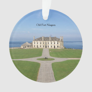 Old Fort Niagara Barracks Plastik-Ornament Ornament