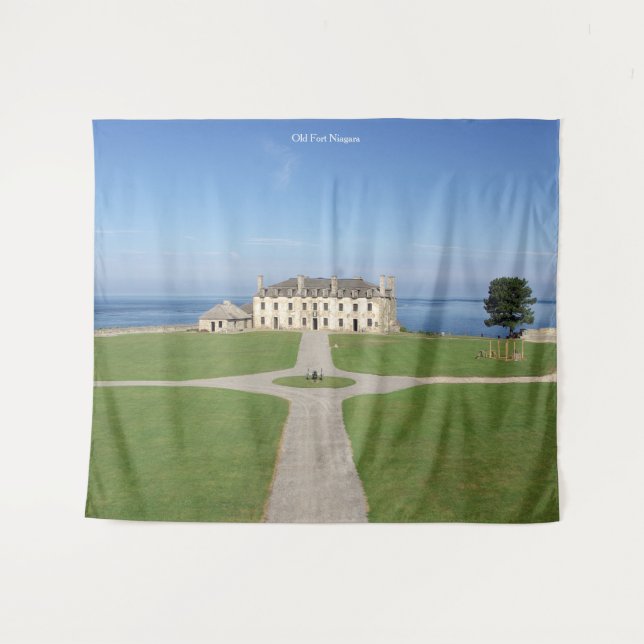 Old Fort Niagara Tapestation Wandteppich (Vorderseite (Horizontal))