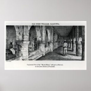 Old Fort William, Kalkutta Poster