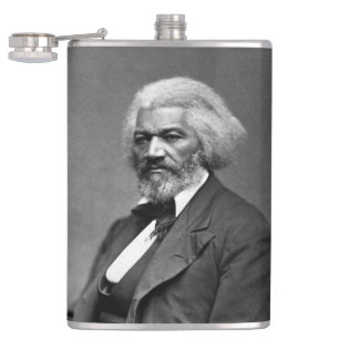Old Fr3d3rick Bailey Douglas African American Hero Flachmann