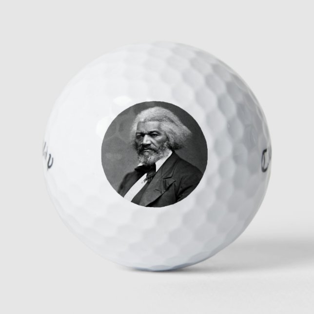 Old Fr3d3rick Bailey Douglas African American Hero Golfball (Vorderseite)