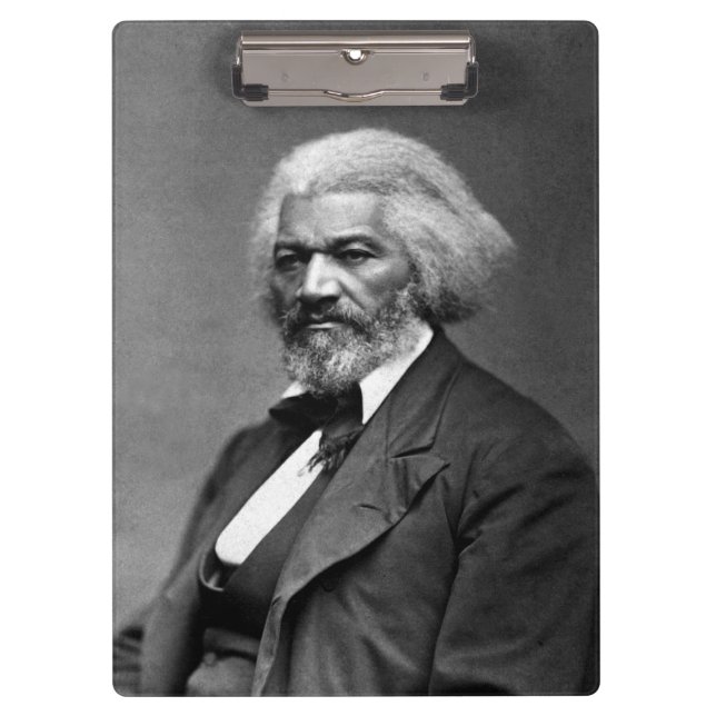 Old Fr3d3rick Bailey Douglas African American Hero Klemmbrett (Vorderseite)