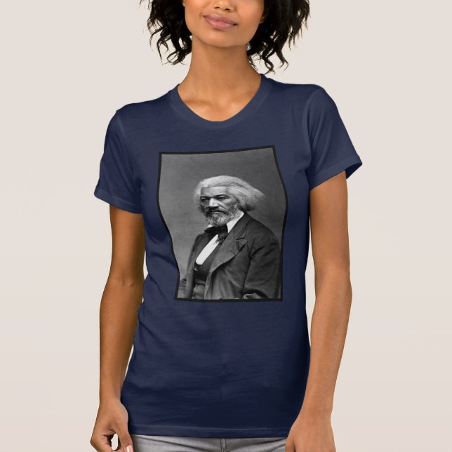 Old Fr3d3rick Bailey Douglas African American Hero T-Shirt (Vorderseite)