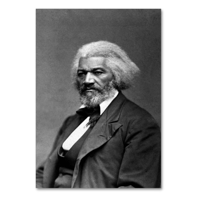 Old Fr3d3rick Bailey Douglas African American Hero Tischnummer (Vorderseite)