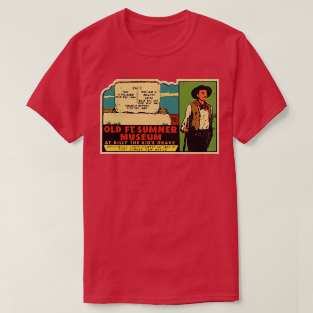 Old Ft Sumner Museum T-Shirt (Design vorne)