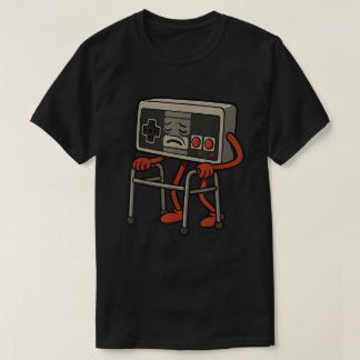 Old Gamer Forever | Videospielcontroller rückgängi T-Shirt