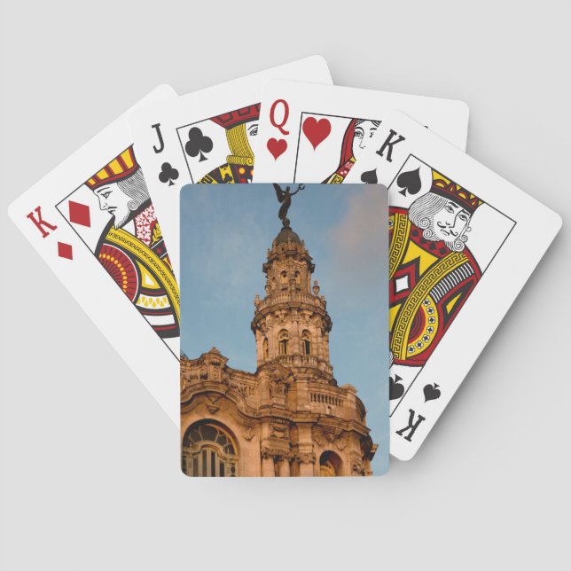 Old Gebäude Spire, Havanna, Kuba Spielkarten (Rückseite)