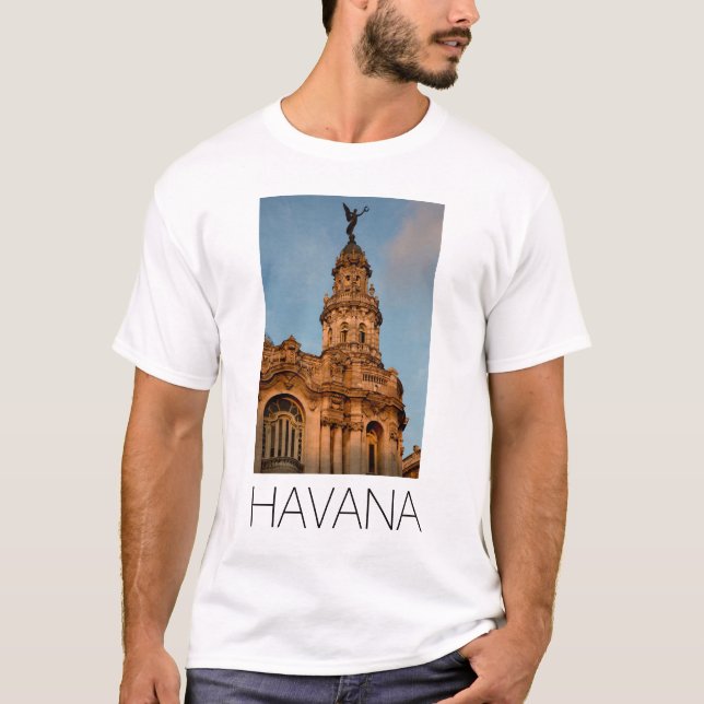 Old Gebäude Spire, Havanna, Kuba T-Shirt (Vorderseite)