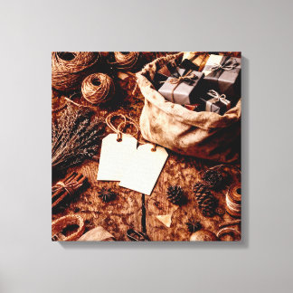 Old Gift Bag Leinwanddruck