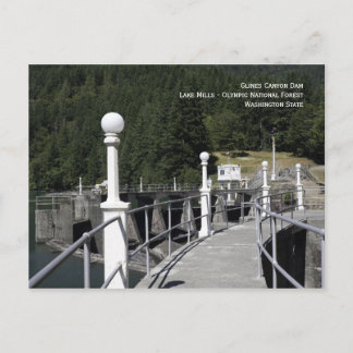 Old Glines Canyon Dam Postkarte