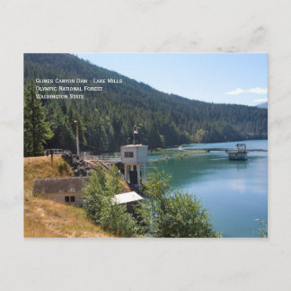 Old Glines Canyon Dam Postkarte